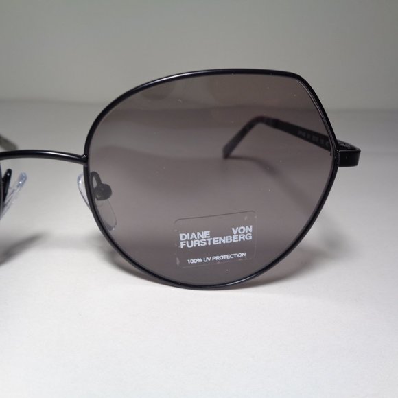 Diane von Furstenberg LORELAI Black New Sunglasses main image 16